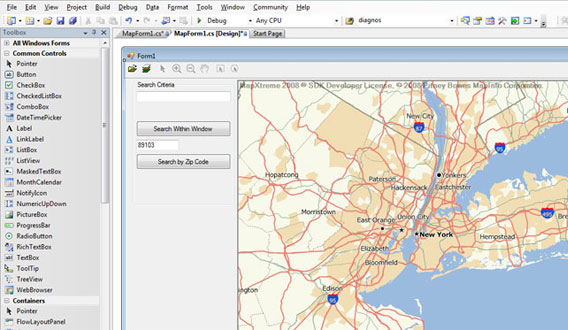 MapXtreme-Rich-GIS-Functionality